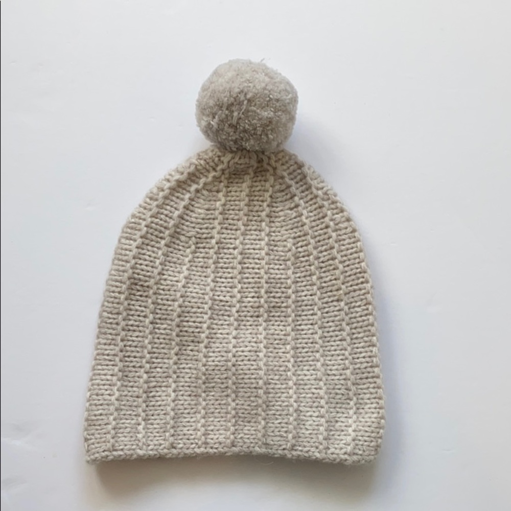 360 cashmere Pom Pom slouchy beanie